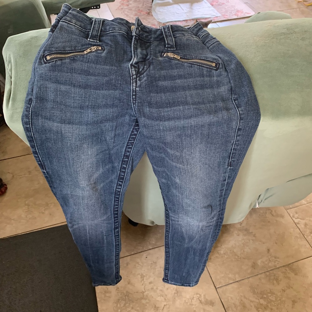 True Religion Blue Skinny Jeans Classic Fit